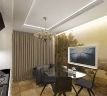 Фрески для кухни портфолио Фреска с пейзажем на кухню | Студия фресок и фотопанно "La Stanza"