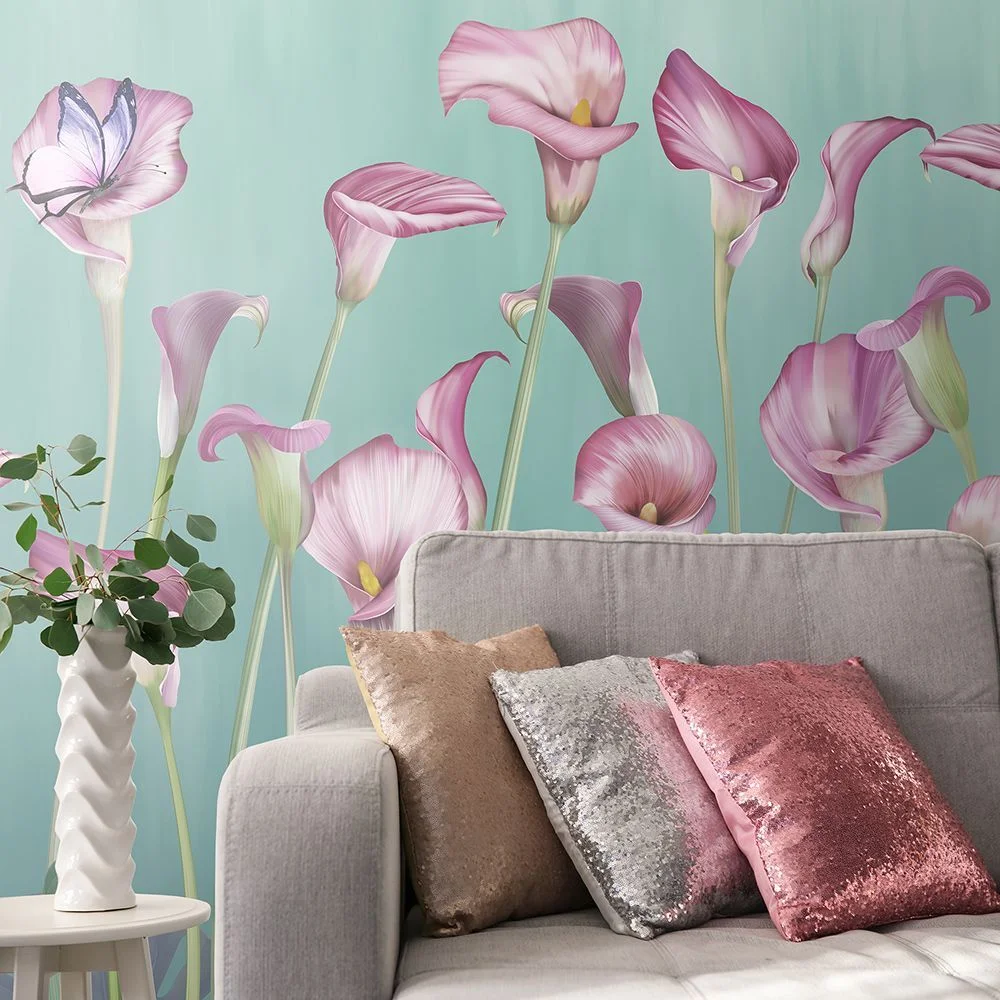 Фото Фреска ALBA Flora арт. 800255 - Цветы | Студия фресок и фотопанно "La Stanza"