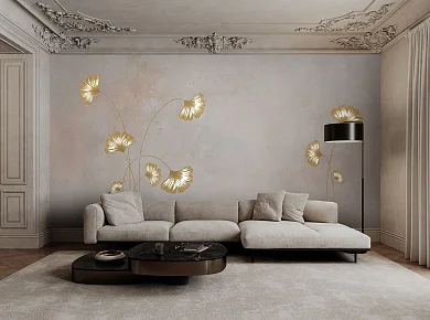 Фото Фреска Tesoro 2 арт. 02054-G - Графика  | Студия фресок и фотопанно "La Stanza"