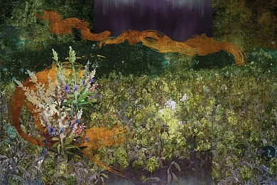 Фото Фреска Тренды Флориано арт. 980266 -  | Студия фресок и фотопанно "La Stanza"