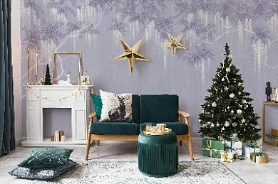 Фото Фреска Тренды Шинуазри арт. 980062 - Цветы | Студия фресок и фотопанно "La Stanza"