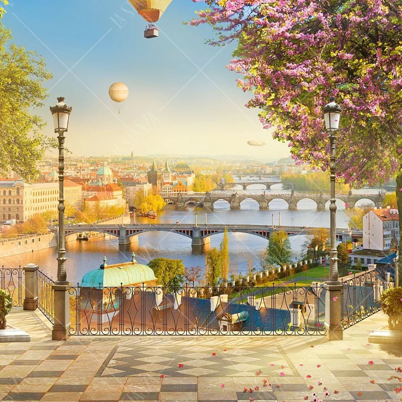 Фото Прага, пражские мосты - Сюжеты|Городские | Студия фресок и фотопанно "La Stanza" 1