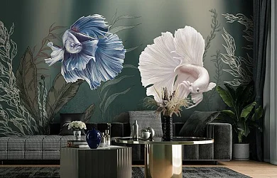 Фото Фреска Tesoro арт. 01115-GL - Сюжеты|Животные и птицы | Студия фресок и фотопанно "La Stanza"