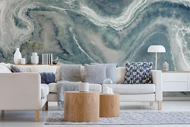 Фото Фреска ALBA Abstract арт. 800690 - Флюиды  | Студия фресок и фотопанно "La Stanza"