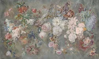 Фото Фреска ALBA Flora арт. 800627 - Цветы | Студия фресок и фотопанно "La Stanza" 1