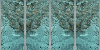 Фото Фреска Тренды Мистика арт. 980362 -  | Студия фресок и фотопанно "La Stanza"