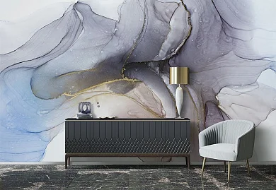 Фото Фреска ALBA Abstract арт. 800776 - Флюиды  | Студия фресок и фотопанно "La Stanza"