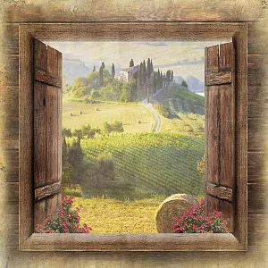 Фото a_984 - Пейзажи|Балконы и террасы | Студия фресок и фотопанно "La Stanza"