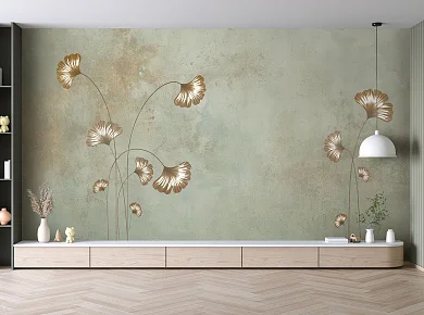 Фото Фреска Tesoro 2 арт. 02052-GL - Графика  | Студия фресок и фотопанно "La Stanza"