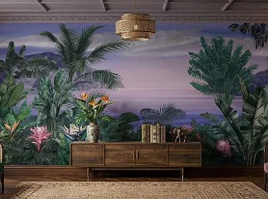 Фото Фреска ALBA Tropic арт. 800191 - Тропики  | Студия фресок и фотопанно "La Stanza"