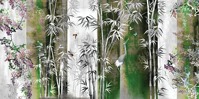 Фото Фреска Тренды Шинуазри арт. 980008 -  | Студия фресок и фотопанно "La Stanza"