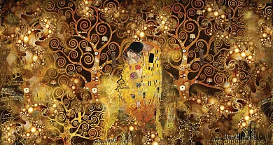 Фото Панно из картин Климта -  | Студия фресок и фотопанно "La Stanza"