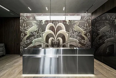 Фото Фреска Tesoro арт. 01304-Gl - Сюжеты|Животные и птицы | Студия фресок и фотопанно "La Stanza"