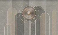 Фото Фреска ALBA Graphics арт. 800397 - Line art | Студия фресок и фотопанно "La Stanza" 1