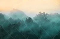 Фото Фреска ALBA Natura арт. 800176 - Лес и деревья | Студия фресок и фотопанно "La Stanza" 1