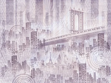 Фото Фреска Тренды Простые решения арт. 911086 - Сюжеты|Современные | Студия фресок и фотопанно "La Stanza"