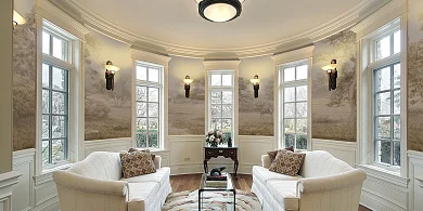 Фото Фреска ALBA Natura арт. 800112 - Лес и деревья | Студия фресок и фотопанно "La Stanza"