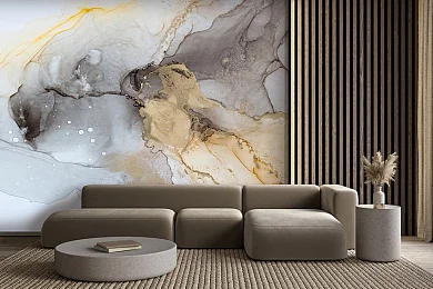 Фото Фреска ALBA Abstract арт. 800769 - Флюиды  | Студия фресок и фотопанно "La Stanza"