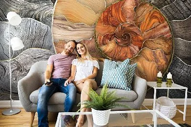 Фото Фреска Тренды Симфония текстур арт. 980226 - Абстракции | Студия фресок и фотопанно "La Stanza"