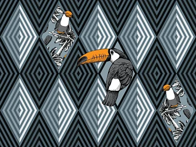 Фото Фреска Тренды Простые решения арт. 910716 - Детские|Для подростка | Студия фресок и фотопанно "La Stanza"