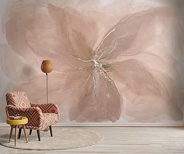 Фото Фреска ALBA Abstract арт. 01752-G - Флюиды  | Студия фресок и фотопанно "La Stanza"