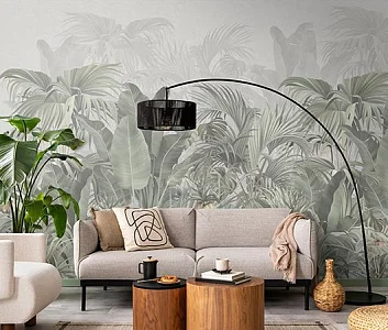 Фото Фреска Tesoro арт. 01224-F - Тропики  | Студия фресок и фотопанно "La Stanza"