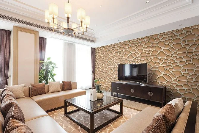 Фото Фреска ALBA Ornamental арт. 800521 - Абстракции | Студия фресок и фотопанно "La Stanza"