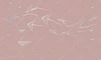Фото Фреска Tesoro арт. 01453-S - Line art | Студия фресок и фотопанно "La Stanza" 1