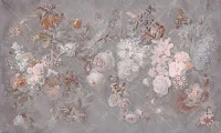 Фото Фреска ALBA Flora арт. 800628 - Цветы | Студия фресок и фотопанно "La Stanza" 1