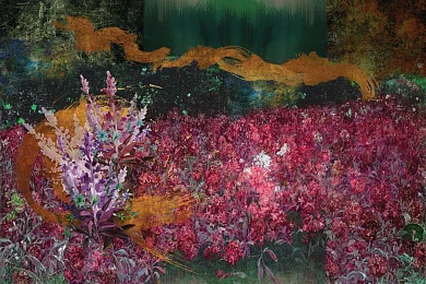 Фото Фреска Тренды Флориано арт. 980267 -  | Студия фресок и фотопанно "La Stanza"