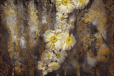 Фото Фреска Цветы, цветочная коллекция арт. 980245 - Цветы | Студия фресок и фотопанно "La Stanza"