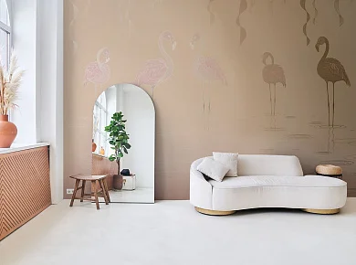 Фото Фреска Tesoro 2 арт. 02201-GL - Line art | Студия фресок и фотопанно "La Stanza"