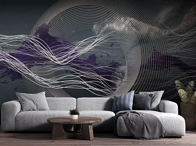 Фото Фреска Tesoro 2 арт. 02102-S - Графика  | Студия фресок и фотопанно "La Stanza"