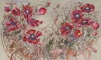 Фото Фреска ALBA Flora арт. 800671 - Цветы | Студия фресок и фотопанно "La Stanza" 1