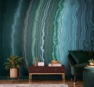 Фото Фреска ALBA Abstract арт. 800658 - Флюиды  | Студия фресок и фотопанно "La Stanza"