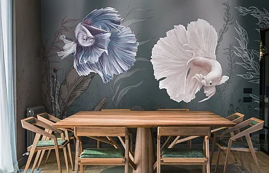 Фото Фреска Tesoro арт. 01116-S - Сюжеты|Животные и птицы | Студия фресок и фотопанно "La Stanza"