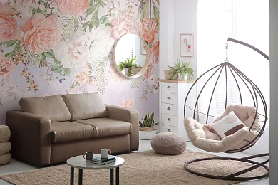 Фото Фреска ALBA Flora арт. 800630 - Цветы | Студия фресок и фотопанно "La Stanza"