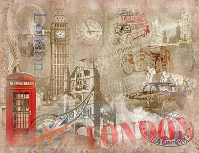 Фото Фреска Сюжеты Ретро арт. Y_050 - Сюжеты|Ретро | Студия фресок и фотопанно "La Stanza"