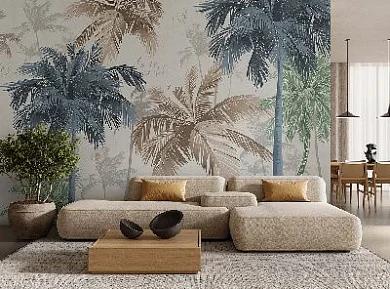 Фото Фреска ALBA Tropic арт. 800226 - Тропики  | Студия фресок и фотопанно "La Stanza"