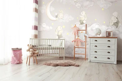 Фото Фреска Детские фрески арт. 800580 - Детские|Для девочки | Студия фресок и фотопанно "La Stanza"