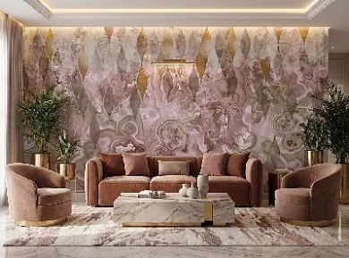 Фото Фреска Орнаменты и потолки Современные орнаменты арт. 980415 - Графика  | Студия фресок и фотопанно "La Stanza"