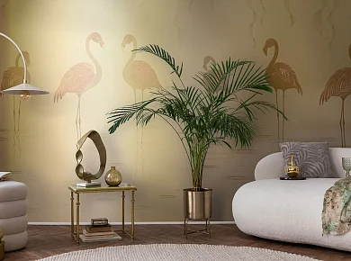 Фото Фреска Tesoro 2 арт. 02202-GL - Графика  | Студия фресок и фотопанно "La Stanza"