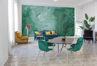 Фото Фреска ALBA Textures арт. 800352 - Флюиды  | Студия фресок и фотопанно "La Stanza"