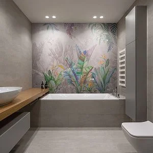 Фото Фреска ALBA Tropic арт. 800222 - Тропики  | Студия фресок и фотопанно "La Stanza"