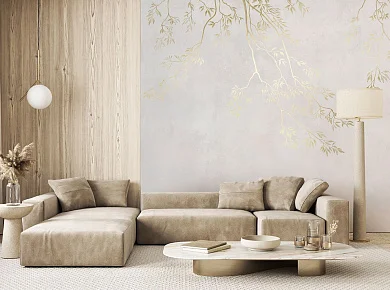 Фото Фреска Tesoro 2 арт. 02110-G - Лес и деревья | Студия фресок и фотопанно "La Stanza"