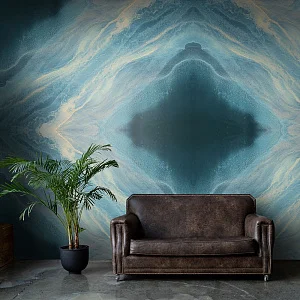 Фото Фреска ALBA Abstract арт. 800711 - Флюиды  | Студия фресок и фотопанно "La Stanza"