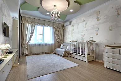 Фото Фреска ALBA Dreams арт. 800563 - Детские|Для девочки | Студия фресок и фотопанно "La Stanza"