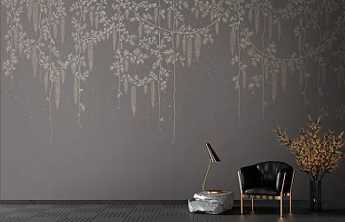 Фото Фреска Tesoro арт. 01490-GL - Шинуазри | Студия фресок и фотопанно "La Stanza"