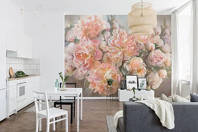 Фото Фреска ALBA Flora арт. 800251 - Цветы | Студия фресок и фотопанно "La Stanza"