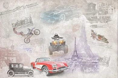 Фото Фреска Сюжеты Ретро арт. Y_058 - Сюжеты|Ретро | Студия фресок и фотопанно "La Stanza"